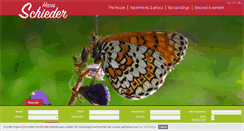 Desktop Screenshot of haus-schieder.com