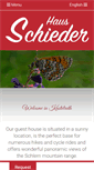 Mobile Screenshot of haus-schieder.com
